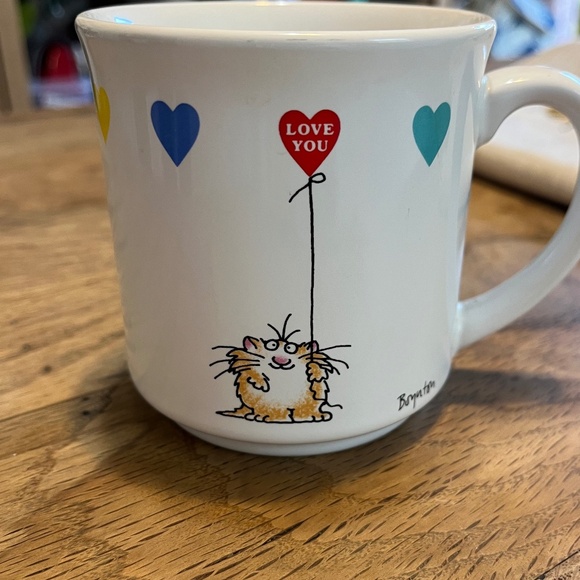 Recycled Paper Products Other - ☕ Sandra Boynton “Love You” Mug ❤️ Vintage 💚💙💛